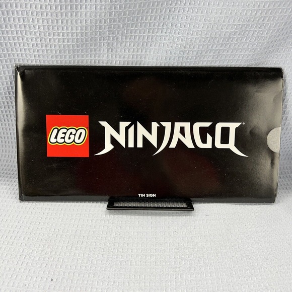 🔥 LEGO VIP Only Ninjago Tin Metal Sign 5007155 New Rare Limited Edition GIFT - Picture 3 of 5
